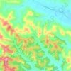 Mappa topografica Frinco, altitudine, rilievo