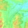 Mappa topografica Huntly, altitudine, rilievo