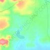 Mappa topografica Gangapur, altitudine, rilievo