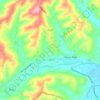 Mappa topografica Ripe, altitudine, rilievo