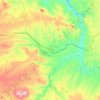 Mappa topografica Dehesas de Guadix, altitudine, rilievo