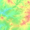 Mappa topografica Montoito, altitudine, rilievo