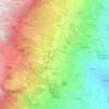Mappa topografica Milo, altitudine, rilievo