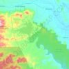 Mappa topografica Pinnacle, altitudine, rilievo