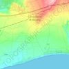Mappa topografica Campobello di Mazara, altitudine, rilievo