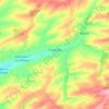 Mappa topografica Coupéville, altitudine, rilievo