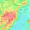 Mappa topografica 27711, altitudine, rilievo