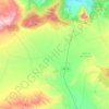 Mappa topografica El Ma Labiodh, altitudine, rilievo