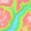 Mappa topografica Grosotto, altitudine, rilievo