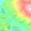 Mappa topografica Fontanarosa, altitudine, rilievo