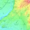 Mappa topografica Calvagese della Riviera, altitudine, rilievo