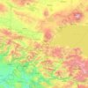 Mappa topografica Bitlis, altitudine, rilievo
