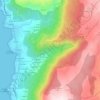 Mappa topografica Viladesuso, altitudine, rilievo