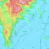 Mappa topografica Villaga, altitudine, rilievo