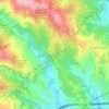 Mappa topografica Civezza, altitudine, rilievo
