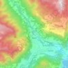 Mappa topografica Sovere, altitudine, rilievo