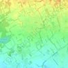 Mappa topografica Dairago, altitudine, rilievo