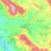 Mappa topografica Nerola, altitudine, rilievo