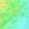 Mappa topografica Paiporta, altitudine, rilievo