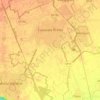 Mappa topografica Casorate Primo, altitudine, rilievo