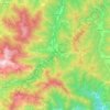 Mappa topografica Garessio, altitudine, rilievo