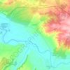 Mappa topografica Cebolla, altitudine, rilievo