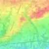 Mappa topografica Camparada, altitudine, rilievo