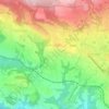 Mappa topografica Casciago, altitudine, rilievo