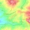 Mappa topografica San Potito Ultra, altitudine, rilievo