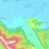 Mappa topografica Trasacco, altitudine, rilievo