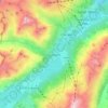 Mappa topografica Silvaplana, altitudine, rilievo