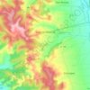 Mappa topografica Laguian-Mazous, altitudine, rilievo