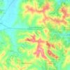 Mappa topografica Ozzano Monferrato, altitudine, rilievo