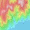 Mappa topografica Tatlısu, altitudine, rilievo