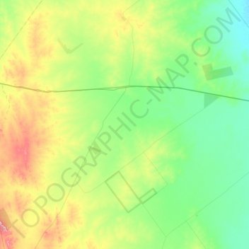 Mappa topografica Hermidale, altitudine, rilievo