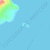 Mappa topografica Culebra Island, altitudine, rilievo