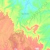 Mappa topografica Agrolândia, altitudine, rilievo