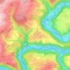 Mappa topografica Laurenburg, altitudine, rilievo