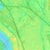 Mappa topografica Finkenberg, altitudine, rilievo