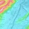Mappa topografica Sennwald, altitudine, rilievo