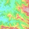 Mappa topografica Moonan Brook, altitudine, rilievo