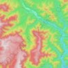 Mappa topografica Billabong, altitudine, rilievo
