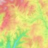 Mappa topografica Rýmařov, altitudine, rilievo