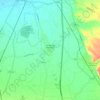 Mappa topografica Caramagna Piemonte, altitudine, rilievo