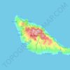 Mappa topografica Futuna, altitudine, rilievo