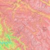 Mappa topografica Kargil, altitudine, rilievo