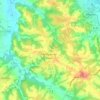 Mappa topografica Arblade-le-Haut, altitudine, rilievo