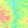 Mappa topografica Tocantinópolis, altitudine, rilievo
