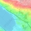 Mappa topografica Sempach, altitudine, rilievo