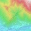 Mappa topografica Valnegra, altitudine, rilievo